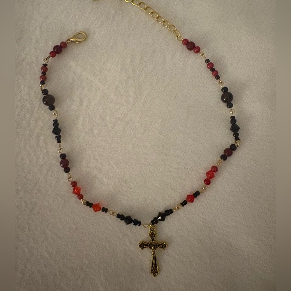 Handmade Cross Necklace - Picture 2 of 2